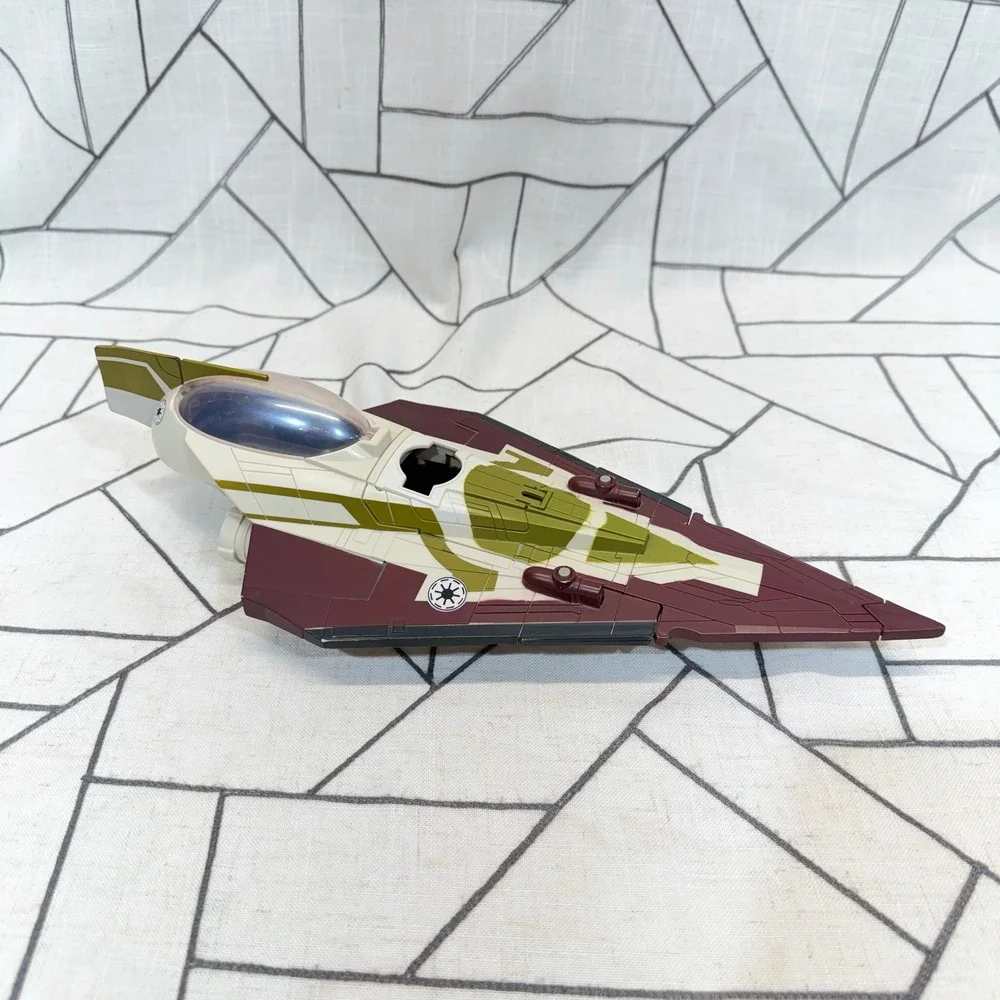 Star Wars‎ jedi Starfighter OS Maroon Incomplete Parts Repair